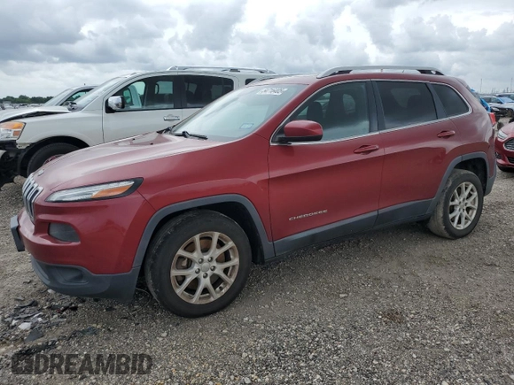 2015 Jeep Cherokee Latitude with VIN 1C4PJLCS7FW671262, listed as a Copart auction lot 54716405 with 172,085 mi miles and Clean Title. Bid and sale history available at carsss.com. Image 1.