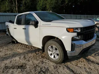 2020 Chevrolet Silverado 1500 Work Truck with VIN 1GCRYAEF7LZ333816, listed as a Copart auction lot 74290974 with 99,562 mi miles and Non Repairable. Bid and sale history available at carsss.com. Image 4.