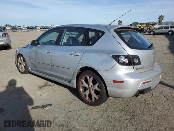 2008 Mazda 3 s GT *Ltd Avail* with VIN JM1BK344381806843, listed as a Copart auction lot 87468284 with 190,144 mi miles and Salvage Title. Bid and sale history available at carsss.com. Image 2.