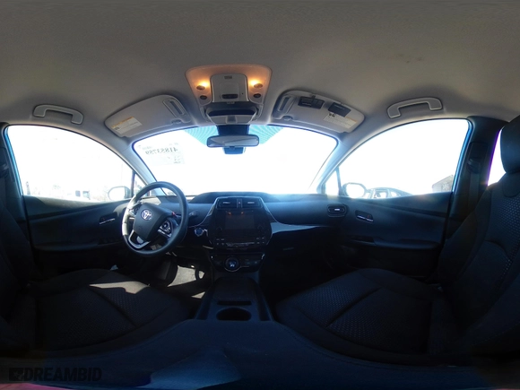 2019 Toyota Prius L Eco with VIN JTDKARFU6K3095072, listed as a IAAI auction lot 41853759 with 17,891 mi miles. Bid and sale history available at carsss.com. Image 19.