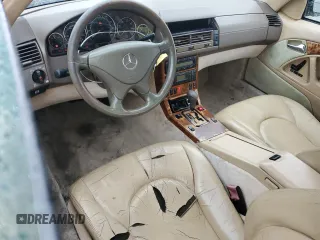 1999 Mercedes-Benz SL-Class with VIN WDBFA68F1XF181182, listed as a Copart auction lot 43656455 with 201,105 mi miles and Clean Title. Bid and sale history available at carsss.com. Image 8.