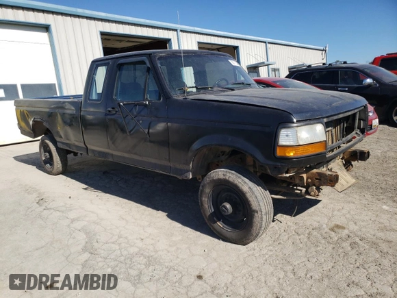 1993 Ford F-250 with VIN 1FTHX26H6PKB45310, listed as a Copart auction lot 76711334 with Not provided miles and Salvage title. Bid and sale history available at DreamBid. Image 4.