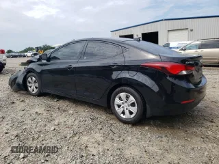 2016 Hyundai Elantra SE with VIN 5NPDH4AEXGH771039, listed as a Copart auction lot 62322335 with Not provided miles and Salvage title. Bid and sale history available at DreamBid. Image 2.