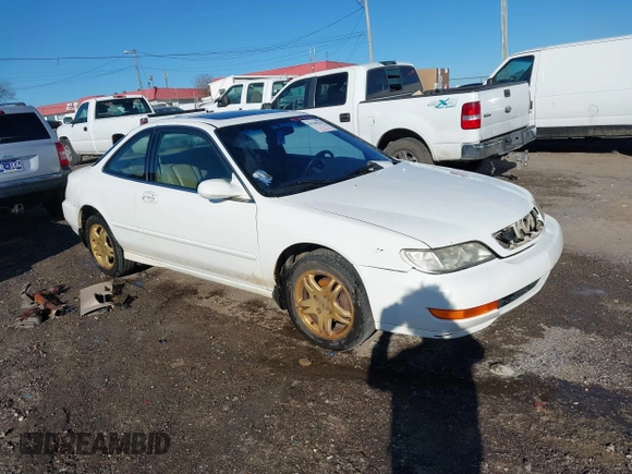 1998 Acura CL Premium with VIN 19UYA3157WL010951, listed as a IAAI auction lot 41700181 with 255,646 mi miles. Bid and sale history available at carsss.com. Image 1.