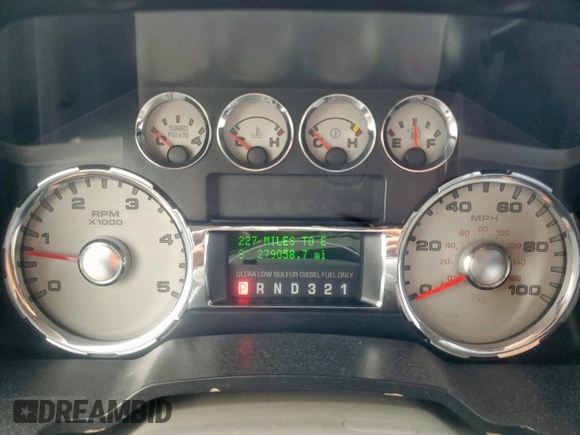 2008 Ford F-250 XL с VIN 1FTSW21R68ED59481, выставлен на аукционе Copart как лот 60091695 с пробегом 279 041 миль миль и Списание • Salvage title. История ставок и продаж доступна на DreamBid. Изображение 9.