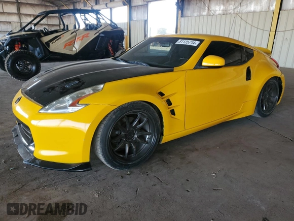 2009 Nissan 370Z with VIN JN1AZ44E09M407526, listed as a Copart auction lot 81125714 with 157,328 mi miles and Clean title. Bid and sale history available at DreamBid. Image 1.