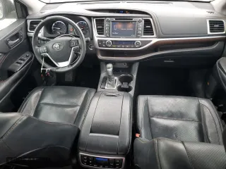 2015 Toyota Highlander Limited with VIN 5TDDKRFH9FS184714, listed as a Copart auction lot 50317275 with 160,481 mi miles and Salvage Title. Bid and sale history available at carsss.com. Image 8.