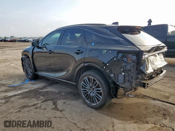 2023 Lexus RX 500h F Sport Performance with VIN 2T2BCMEA3PC001843, listed as a Copart auction lot 56224235 with 11,545 mi miles and Salvage title. Bid and sale history available at DreamBid. Image 2.