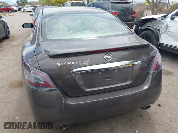 2014 Nissan Maxima S with VIN 1N4AA5AP0EC431251, listed as a IAAI auction lot 42120884 with 163,628 mi miles and . Bid and sale history available at DreamBid. Image 17.