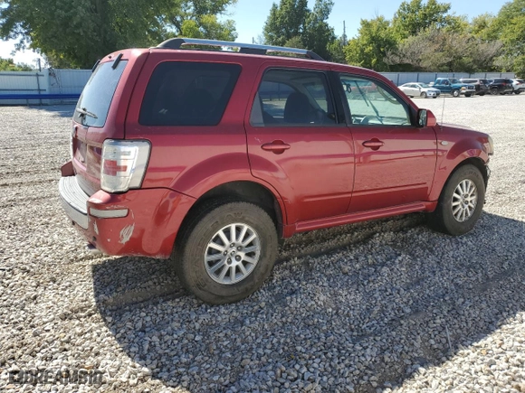 2009 Mercury Mariner Premier with VIN 4M2CU87G49KJ11181, listed as a Copart auction lot 70799534 with 167,273 mi miles and Salvage Title. Bid and sale history available at carsss.com. Image 3.