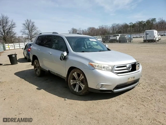 2011 Toyota Highlander Limited with VIN 5TDDK3EH0BS053003, listed as a Copart auction lot 48908845 with 158,255 mi miles and Salvage Title. Bid and sale history available at carsss.com. Image 11.