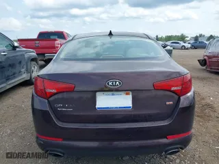 2011 Kia Optima LX with VIN KNAGM4A73B5063778, listed as a IAAI auction lot 39932051 with 143,175 mi miles. Bid and sale history available at carsss.com. Image 12.