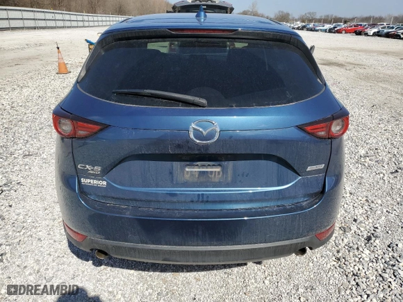 2018 Mazda CX-5 Grand Touring with VIN JM3KFBDM2J0436048, listed as a Copart auction lot 48084555 with 49,906 mi miles and Salvage Title. Bid and sale history available at carsss.com. Image 6.