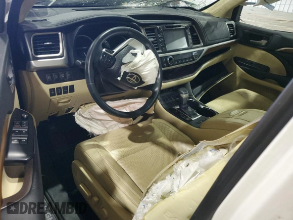 2018 Toyota Highlander Limited with VIN 5TDDZRFH6JS901073, listed as a Copart auction lot 62662115 with Not provided miles and Salvage title. Bid and sale history available at DreamBid. Image 8.