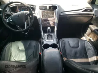 2016 Ford Fusion Titanium with VIN 3FA6P0SU0GR173636, listed as a Copart auction lot 59588095 with 119,998 mi miles and Salvage title. Bid and sale history available at DreamBid. Image 8.