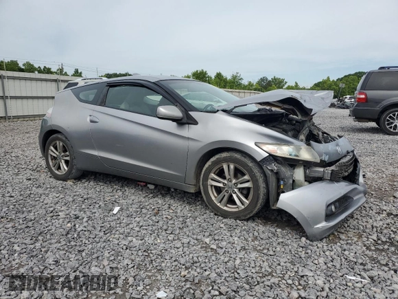 2011 Honda CR-Z EX with VIN JHMZF1D62BS005555, listed as a Copart auction lot 56309005 with 185,795 mi miles and Salvage title. Bid and sale history available at DreamBid. Image 4.