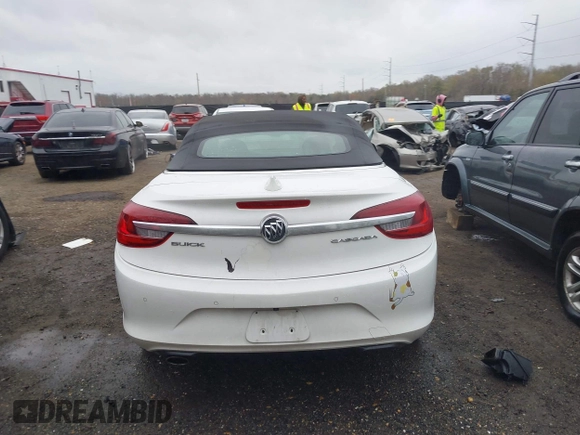 2016 Buick Cascada Premium with VIN W04WT3N54GG096203, listed as a IAAI auction lot 41922742 with 75,335 mi miles and . Bid and sale history available at DreamBid. Image 16.