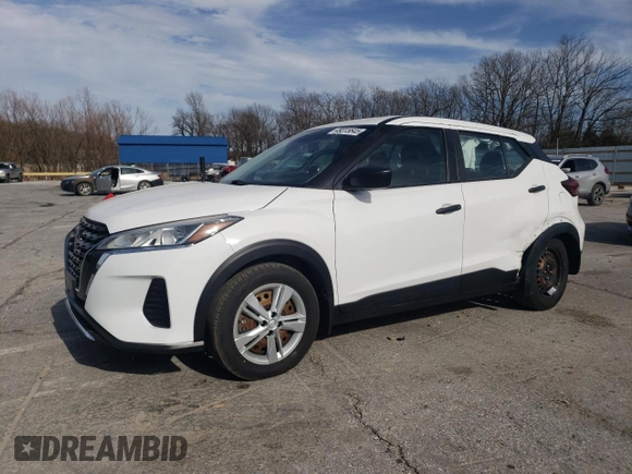 2021 Nissan Kicks S z VIN 3N1CP5BV7ML544957, wystawiony jako Copart lot #49315645 z przebiegiem 27 918 mil mil oraz Szkoda całkowita • Salvage title. Historia ofert i sprzedaży dostępna na DreamBid. Obrazek 1.