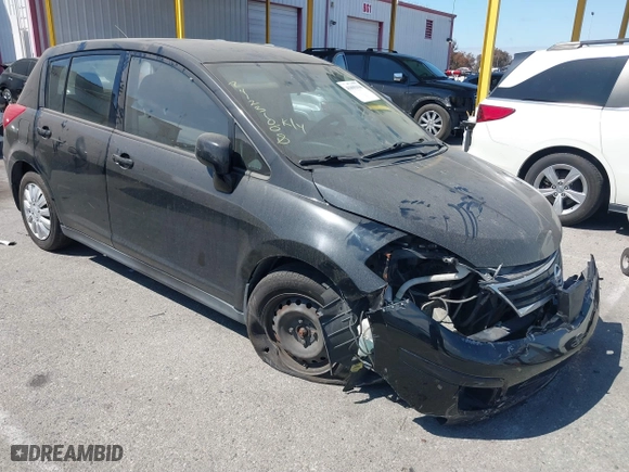 2012 Nissan Versa S with VIN 3N1BC1CPXCK250702, listed as a IAAI auction lot 41899436 with 136,378 mi miles. Bid and sale history available at carsss.com. Image 1.