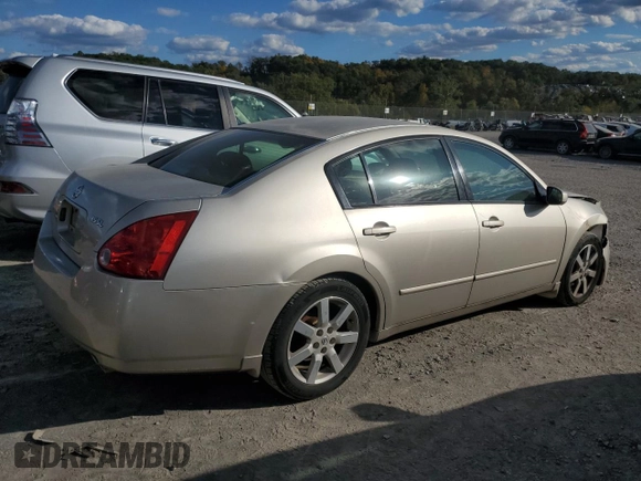 2004 Nissan Maxima SE with VIN 1N4BA41E94C912952, listed as a Copart auction lot 75243344 with 67,963 mi miles and Salvage Title. Bid and sale history available at carsss.com. Image 3.