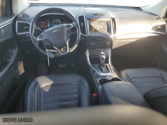 2015 Ford Edge SEL with VIN 2FMTK4J89FBB88068, listed as a Copart auction lot 82258144 with 116,887 mi miles and Salvage Title. Bid and sale history available at carsss.com. Image 8.
