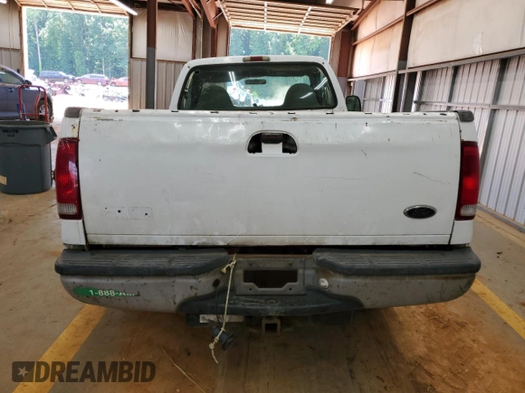 2000 Ford F-250 XL z VIN 1FTNF20L2YEC67228, wystawiony jako Copart lot #58785215 z przebiegiem 232 113 mil mil oraz Szkoda całkowita • Salvage title. Historia ofert i sprzedaży dostępna na DreamBid. Obrazek 6.