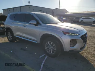 2019 Hyundai Santa Fe SE with VIN 5NMS23AD4KH076930, listed as a Copart auction lot 47891805 with 117,052 mi miles and Salvage Title. Bid and sale history available at carsss.com. Image 4.