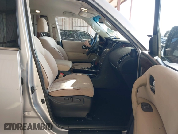 2018 Nissan Armada SL with VIN JN8AY2NC0J9552627, listed as a IAAI auction lot 41572479 with 189,375 mi miles and . Bid and sale history available at DreamBid. Image 5.