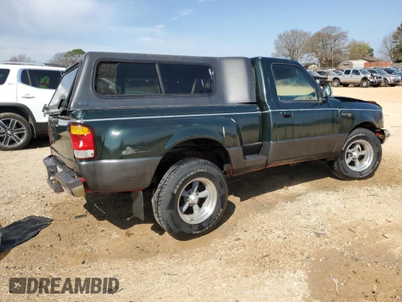 1997 Ford Ranger XLT with VIN 1FTCR10AXVPB26107, listed as a Copart auction lot 49113425 with 148,630 mi miles and Salvage Title. Bid and sale history available at DreamBid. Image 3.