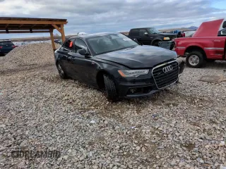 2012 Audi A6 Prestige with VIN WAUJGAFC8CN166536, listed as a Copart auction lot 45583475 with 80,574 mi miles and Salvage title. Bid and sale history available at DreamBid. Image 13.