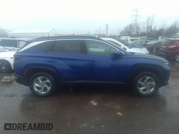 2022 Hyundai Tucson SEL with VIN 5NMJBCAE0NH081342, listed as a IAAI auction lot 41118168 with 35,023 mi miles and . Bid and sale history available at DreamBid. Image 13.