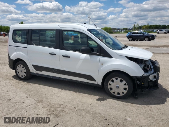 2019 Ford Transit Connect XL z VIN NM0GS9E20K1393712, wystawiony jako Copart lot #53029984 z przebiegiem 98 669 mil mil oraz Szkoda całkowita • Salvage title. Historia ofert i sprzedaży dostępna na DreamBid. Obrazek 4.