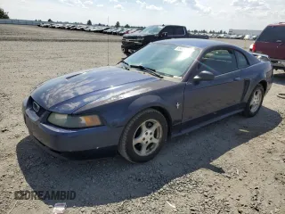 2003 Ford Mustang Standard with VIN 1FAFP40453F341630, listed as a Copart auction lot 66622255 with 236,674 mi miles and Salvage title. Bid and sale history available at DreamBid. Image 1.