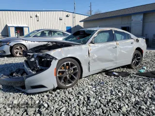 2021 Dodge Charger SXT with VIN 2C3CDXBG0MH682579, listed as a Copart auction lot 51630705 with 46,843 mi miles and Salvage Title. Bid and sale history available at DreamBid. Image 1.