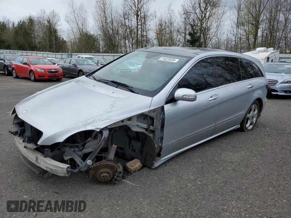2008 Mercedes-Benz R 3.5L with VIN 4JGCB65EX8A086790, listed as a Copart auction lot 51023835 with 146,701 mi miles and Salvage Title. Bid and sale history available at carsss.com. Image 1.