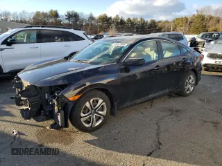 2017 Honda Civic Sedan LX with VIN 19XFC2F50HE223304, listed as a Copart auction lot 43347305 with 82,169 mi miles and Salvage Title. Bid and sale history available at carsss.com. Image 1.