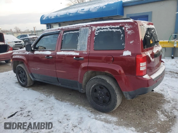 2012 Jeep Patriot Sport with VIN 1C4NJPBA8CD540761, listed as a Copart auction lot 89010545 with 103,512 mi miles and Salvage Title. Bid and sale history available at DreamBid. Image 2.