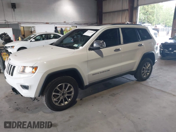 2014 Jeep Grand Cherokee Limited with VIN 1C4RJFBG6EC545840, listed as a IAAI auction lot 40142948 with 167,353 mi miles. Bid and sale history available at carsss.com. Image 17.