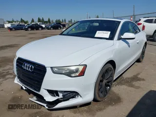 2014 Audi A5 Premium Plus with VIN WAULFAFR0EA039337, listed as a IAAI auction lot 42370262 with 106,097 mi miles and . Bid and sale history available at DreamBid. Image 2.
