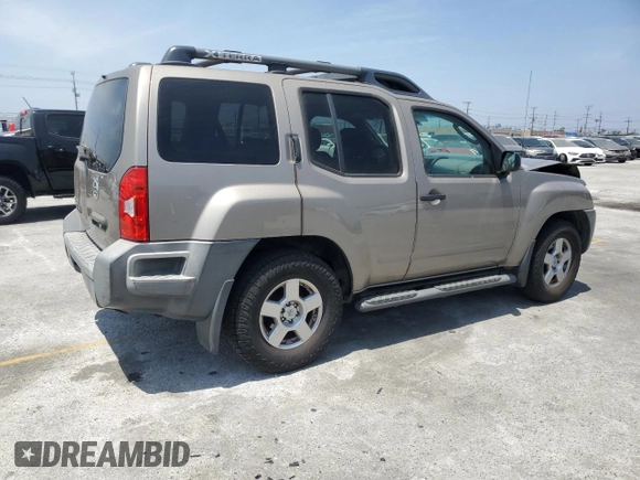2008 Nissan Xterra S z VIN 5N1AN08U28C541098, wystawiony jako Copart lot #59870045 z przebiegiem 161 009 mil mil oraz Szkoda całkowita • Salvage title. Historia ofert i sprzedaży dostępna na DreamBid. Obrazek 3.