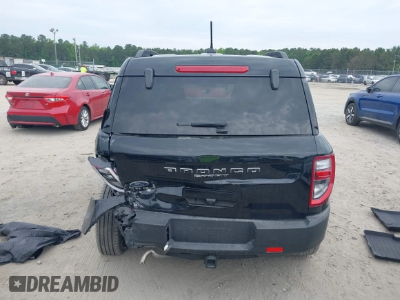2024 Ford Bronco Sport Big Bend with VIN 3FMCR9B61RRE50662, listed as a IAAI auction lot 42203083 with 10,506 mi miles and . Bid and sale history available at DreamBid. Image 16.