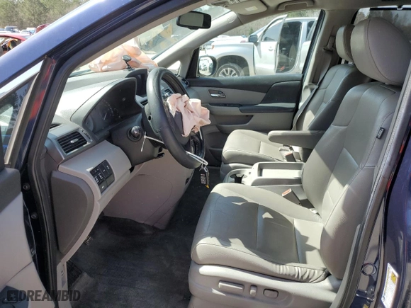 2015 Honda Odyssey EX-L with VIN 5FNRL5H66FB040811, listed as a Copart auction lot 47486255 with 138,188 mi miles and Salvage Title. Bid and sale history available at carsss.com. Image 7.