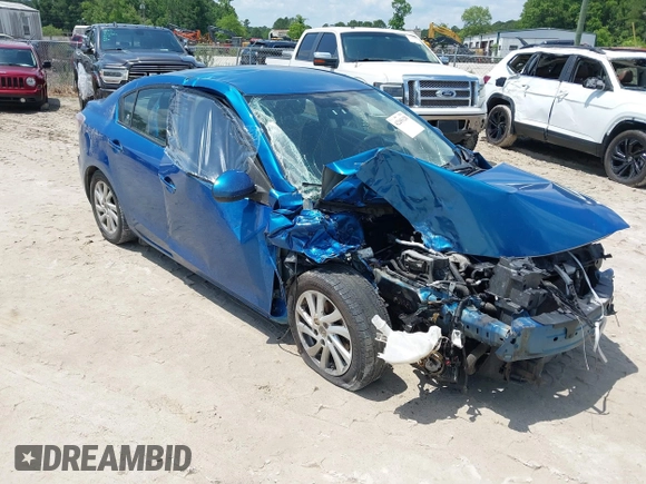 2012 Mazda 3 i Touring z VIN JM1BL1V87C1522952, wystawiony jako IAAI lot #42265128 z przebiegiem 138 182 mil mil oraz . Historia ofert i sprzedaży dostępna na DreamBid. Obrazek 1.