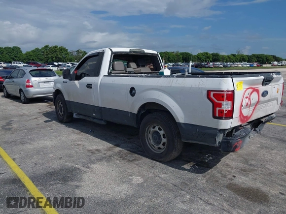 2018 Ford F-150 XL z VIN 1FTMF1CB4JKC60846, wystawiony jako IAAI lot #42759459 z przebiegiem 169 216 mil mil oraz . Historia ofert i sprzedaży dostępna na DreamBid. Obrazek 3.