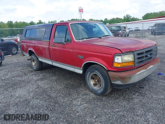 1995 Ford F-150 z VIN 1FTEF15Y1SLA46284, wystawiony jako IAAI lot #42258518 z przebiegiem 188 580 mil mil oraz . Historia ofert i sprzedaży dostępna na DreamBid. Obrazek 1.