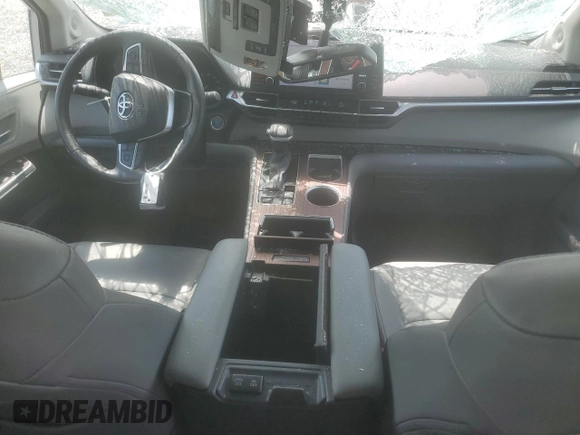 2022 Toyota Sienna XLE with VIN 5TDJRKEC3NS087440, listed as a Copart auction lot 55144735 with 35,050 mi miles and Salvage Title. Bid and sale history available at DreamBid. Image 8.