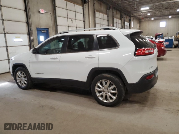 2017 Jeep Cherokee Limited with VIN 1C4PJMDS7HW658860, listed as a Copart auction lot 48559645 with 129,861 mi miles and Salvage Title. Bid and sale history available at carsss.com. Image 2.