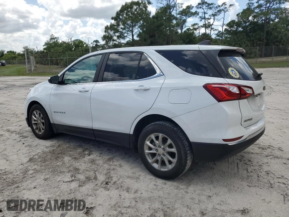 2021 Chevrolet Equinox LT with VIN 2GNAXKEV4M6124678, listed as a Copart auction lot 51013095 with 83,008 mi miles and Non Repairable. Bid and sale history available at carsss.com. Image 2.