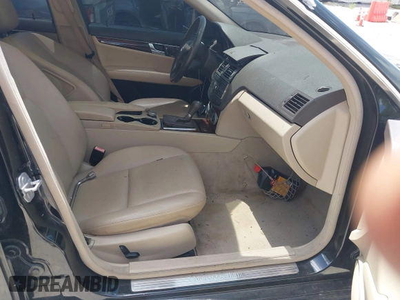 2009 Mercedes-Benz C 300 Sport with VIN WDDGF81X39R077130, listed as a IAAI auction lot 42546782 with 151,389 mi miles and . Bid and sale history available at DreamBid. Image 5.
