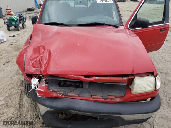 2003 Mazda B-Series 2WD Truck SE with VIN 4F4YR46V93TM12186, listed as a Copart auction lot 73010224 with 76,731 mi miles and Salvage Title. Bid and sale history available at carsss.com. Image 11.